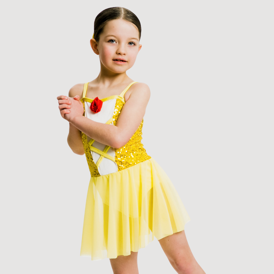 'Belle' Princess Lyrical Dress (MTO) - RD Dance Costumes & Uniform