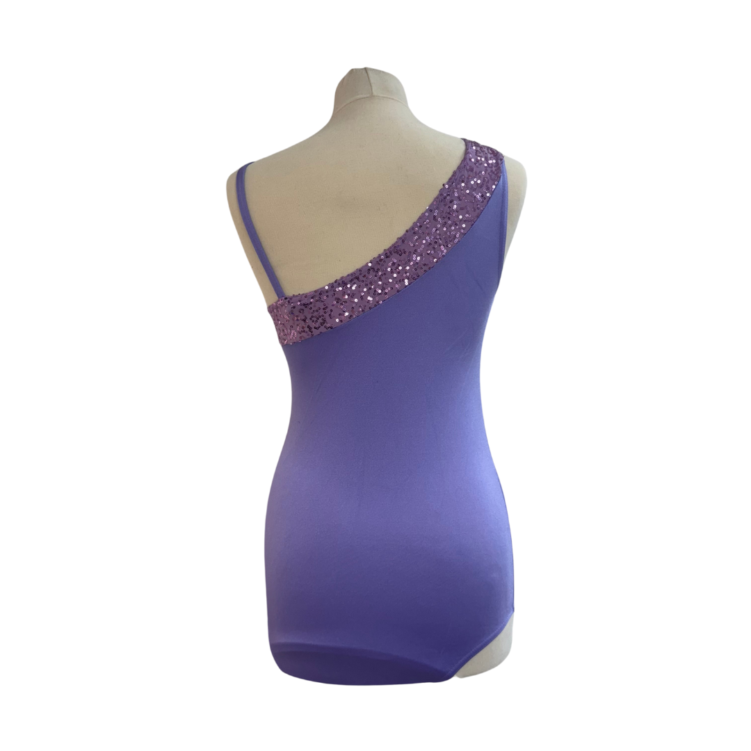 Purple Sequin Leotard
