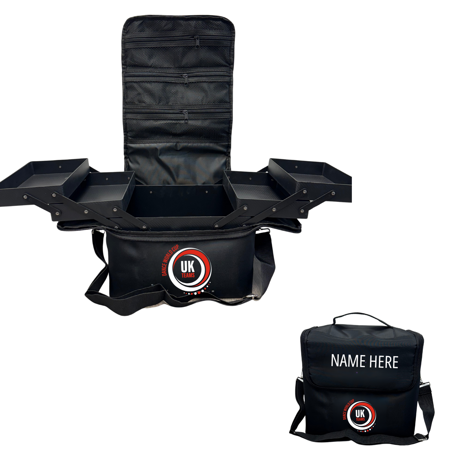 Dance World Cup UK Teams Hard Shell Makeup Case