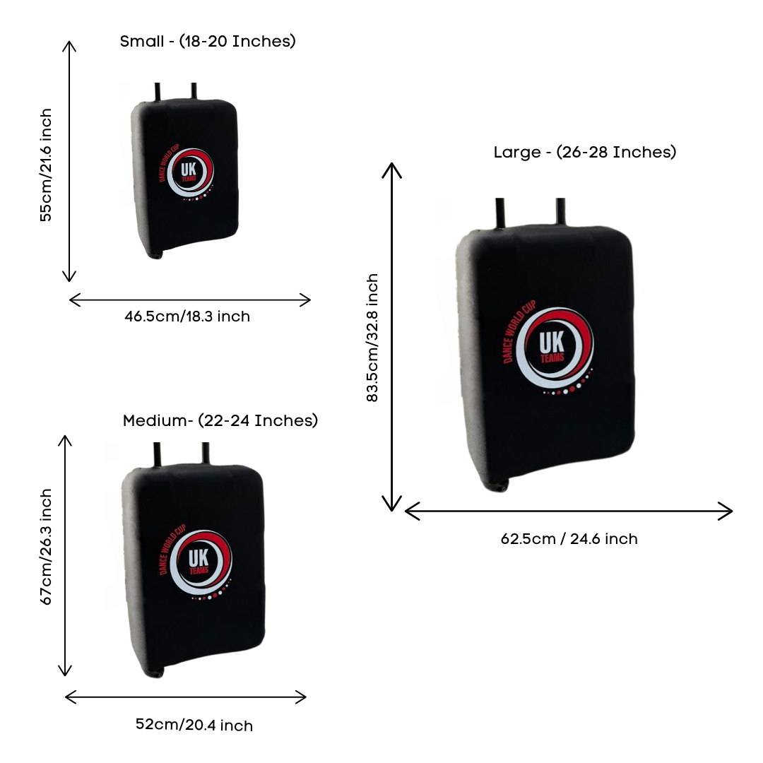 Dance World Cup UK Teams Luggage Cover