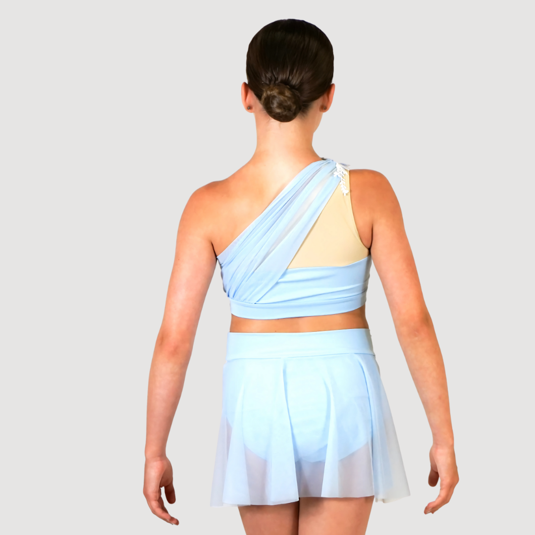'Dreamy' Blue Lyrical Two Piece (MTO) - RD Dance Costumes & Uniform