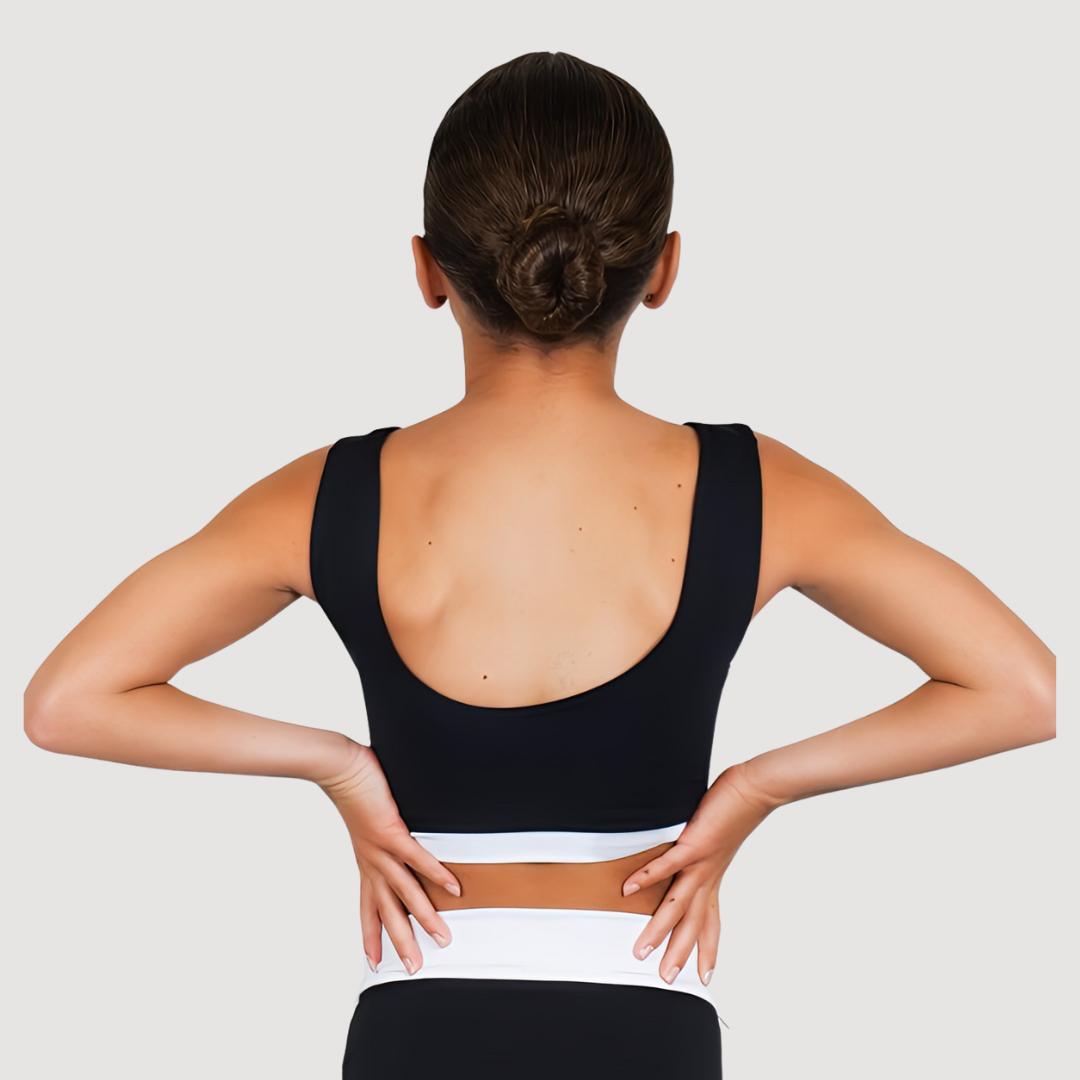 Low Back Crop Top - RD6523 | RD Dance Costumes & Uniform
