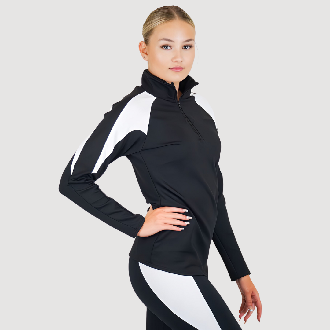 1/4 Zip Jacket With Inserts | RD Dance Costumes & Uniform