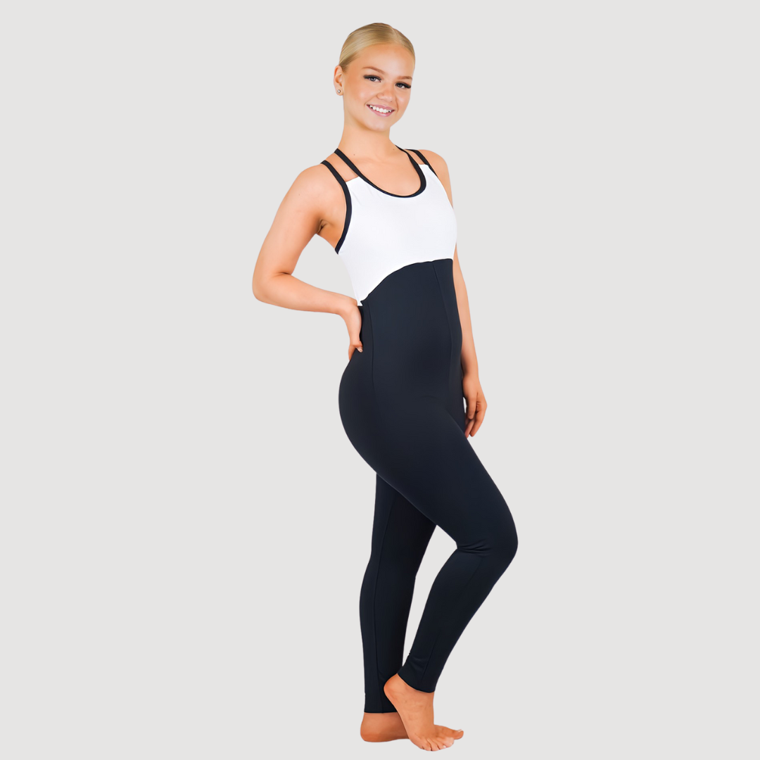 Double Cross Back Catsuit - U5654CAT | RD Dance Costumes & Uniform