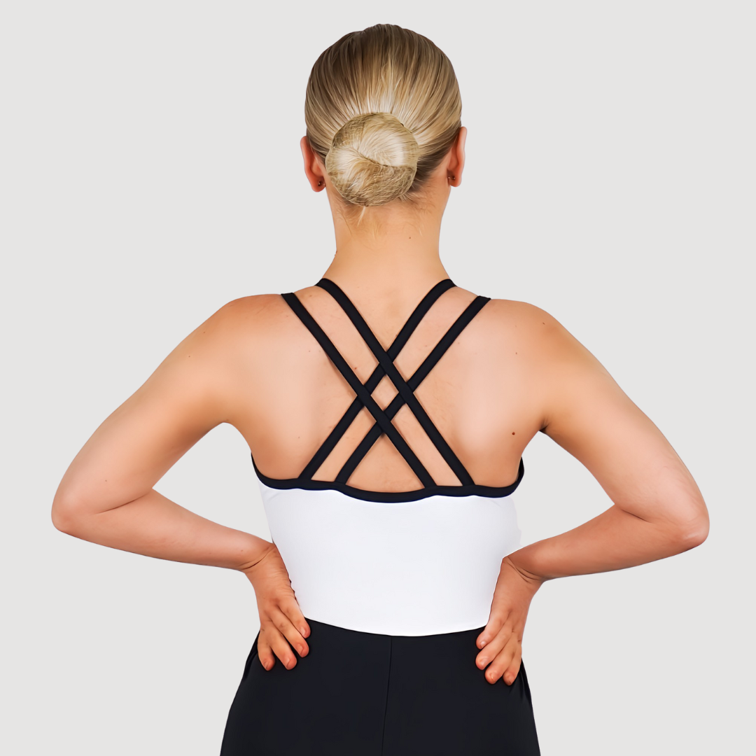 Double Cross Back Catsuit - U5654CAT | RD Dance Costumes & Uniform