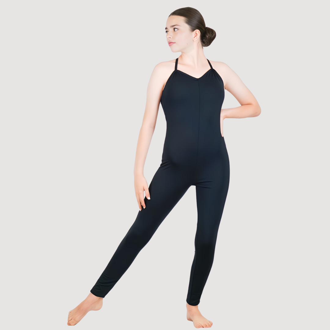 Low Back Cross Catsuit - U11103 | RD Dance Costumes & Uniform
