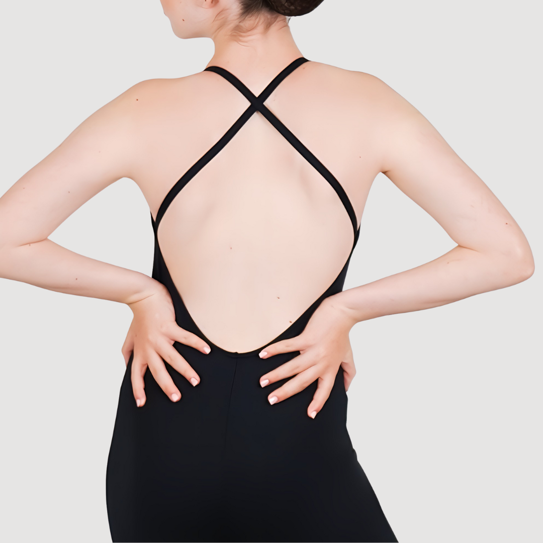 Low Back Cross Catsuit - U11103 | RD Dance Costumes & Uniform