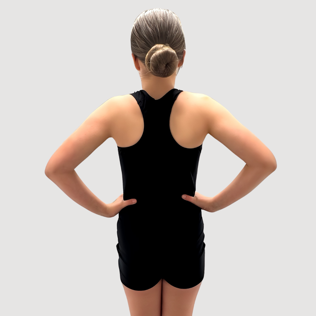 Racer Back Zip Unitard - U6740 | RD Dance Costumes & Uniform