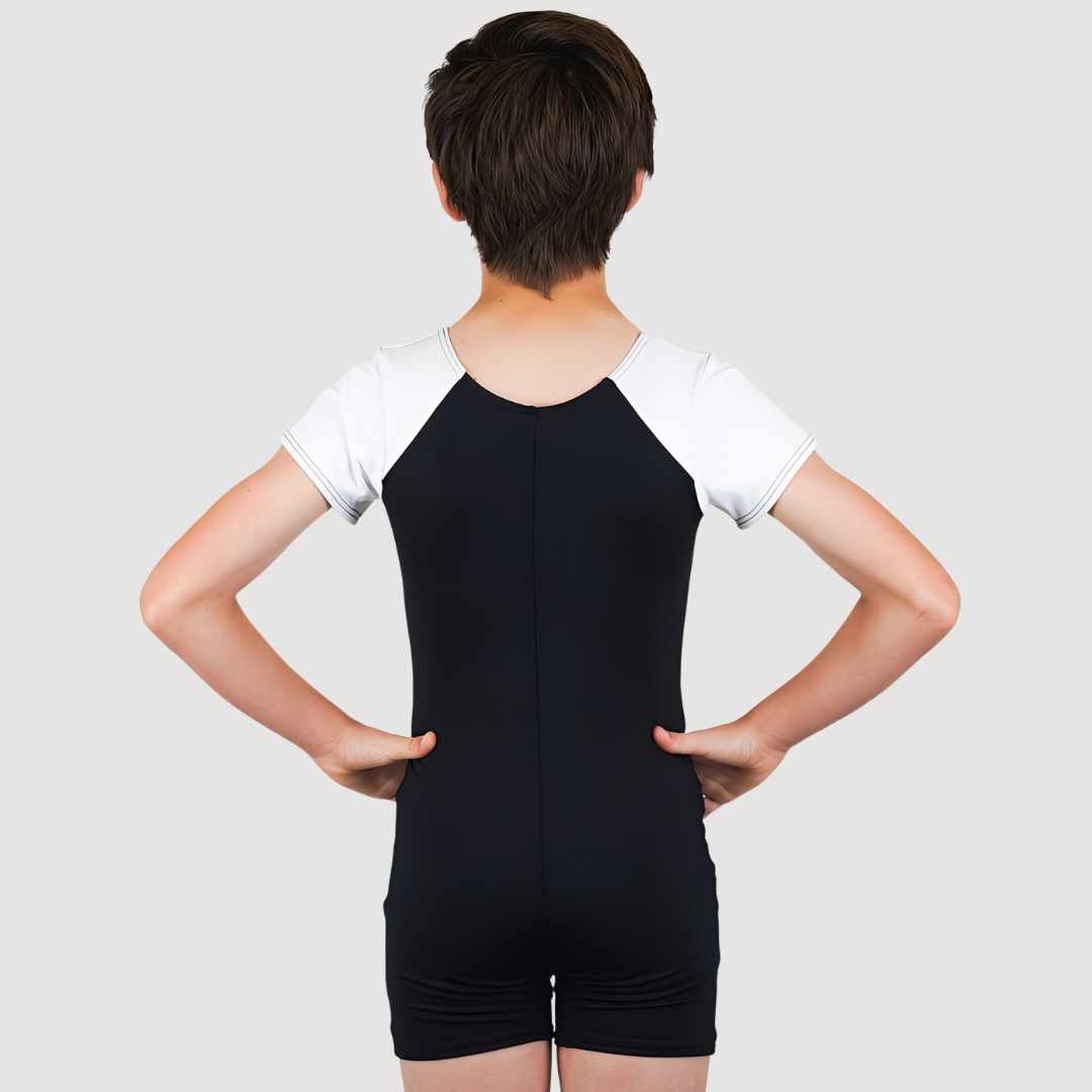 Boys Short Sleeved Unitard - U4532 | RD Dance Costumes & Uniform