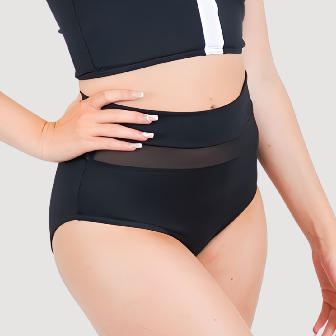 Mesh Insert Pants - RD9255 | RD Dance Costumes & Uniform