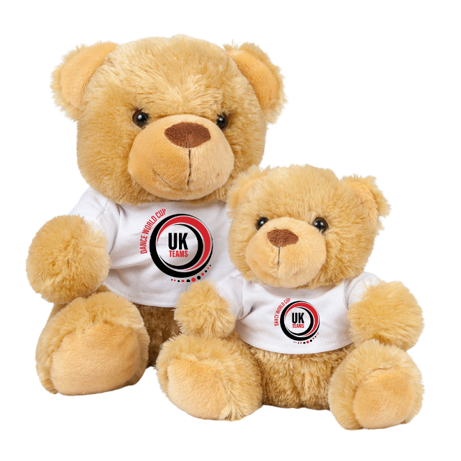 Dance World Cup UK Teams Personalised Teddy Bear