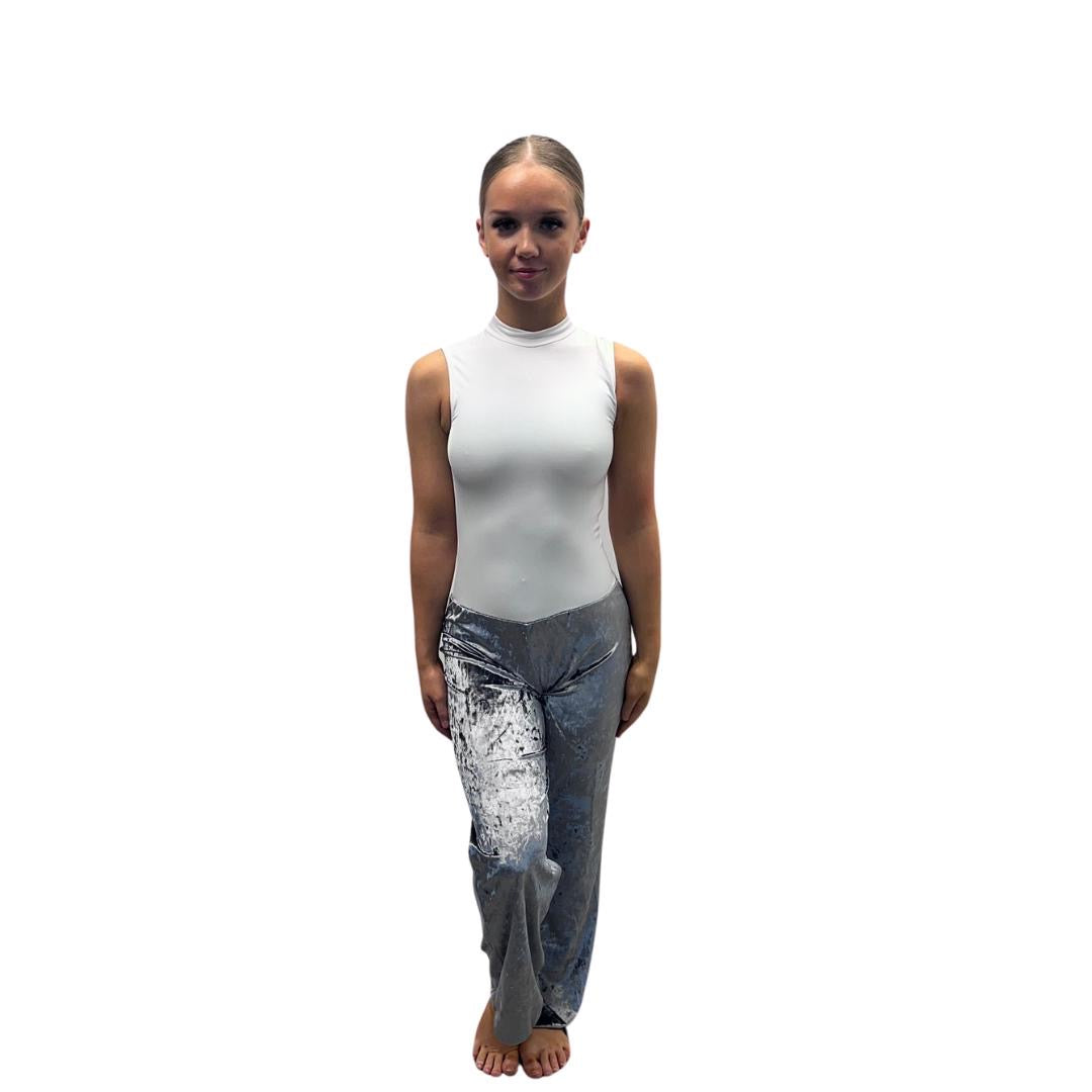 Grey Velvet Mouse Themed Catsuit