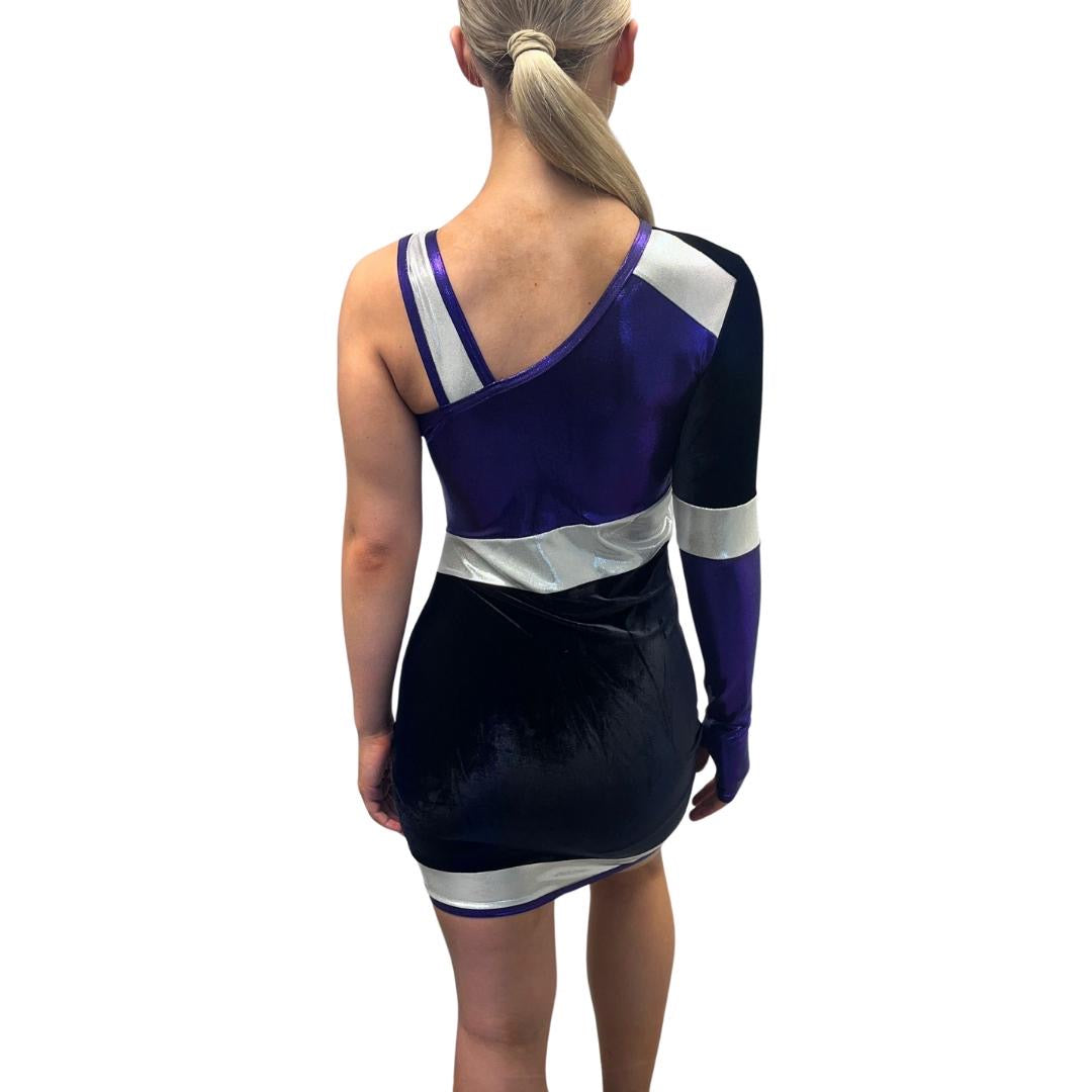 Cheer Inspired Purple Dress