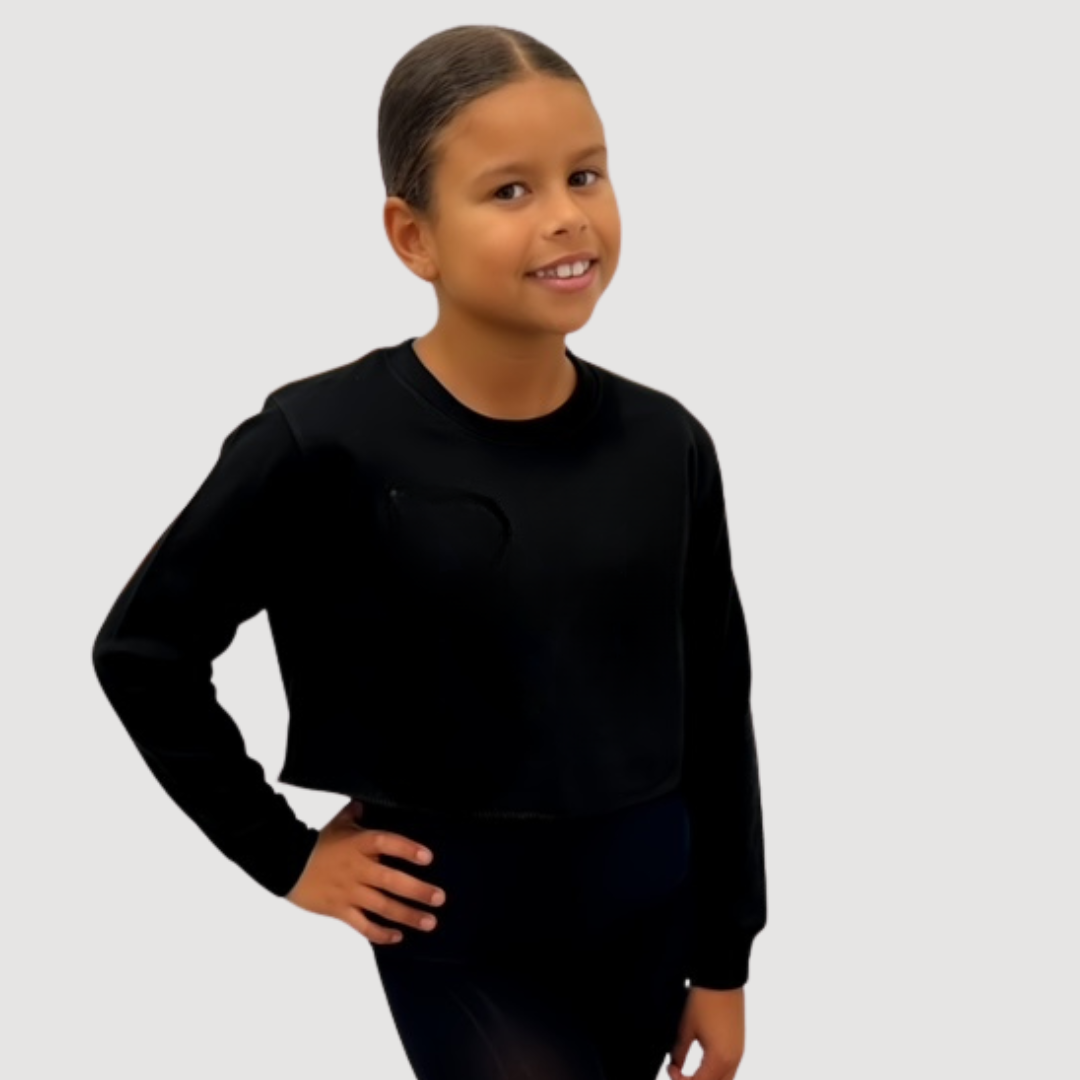 Cropped Round Neck Jumper - RDJH030CJ