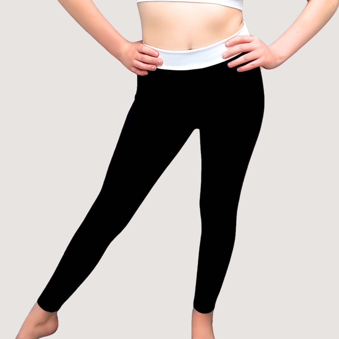 Leggings with Contrasting Waistband - RD6530