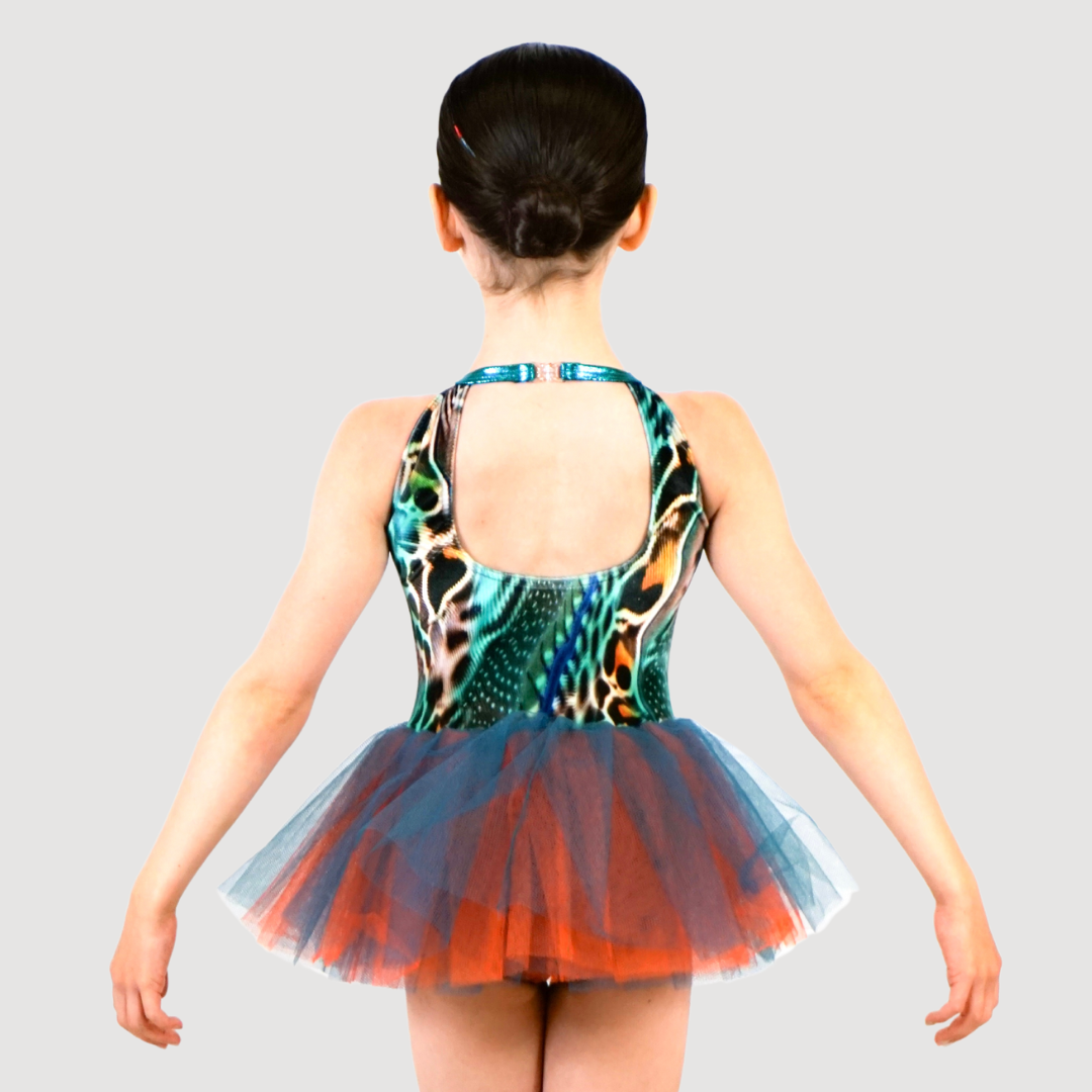 'Jungle Rhythm' Jungle Themed Tutu Dress (MTO) - RD Dance Costumes & Uniform