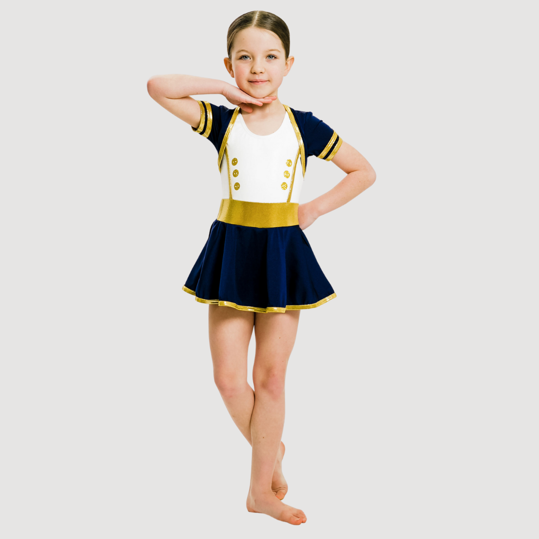 'On Board' Themed Dress (MTO) - RD Dance Costumes & Uniform