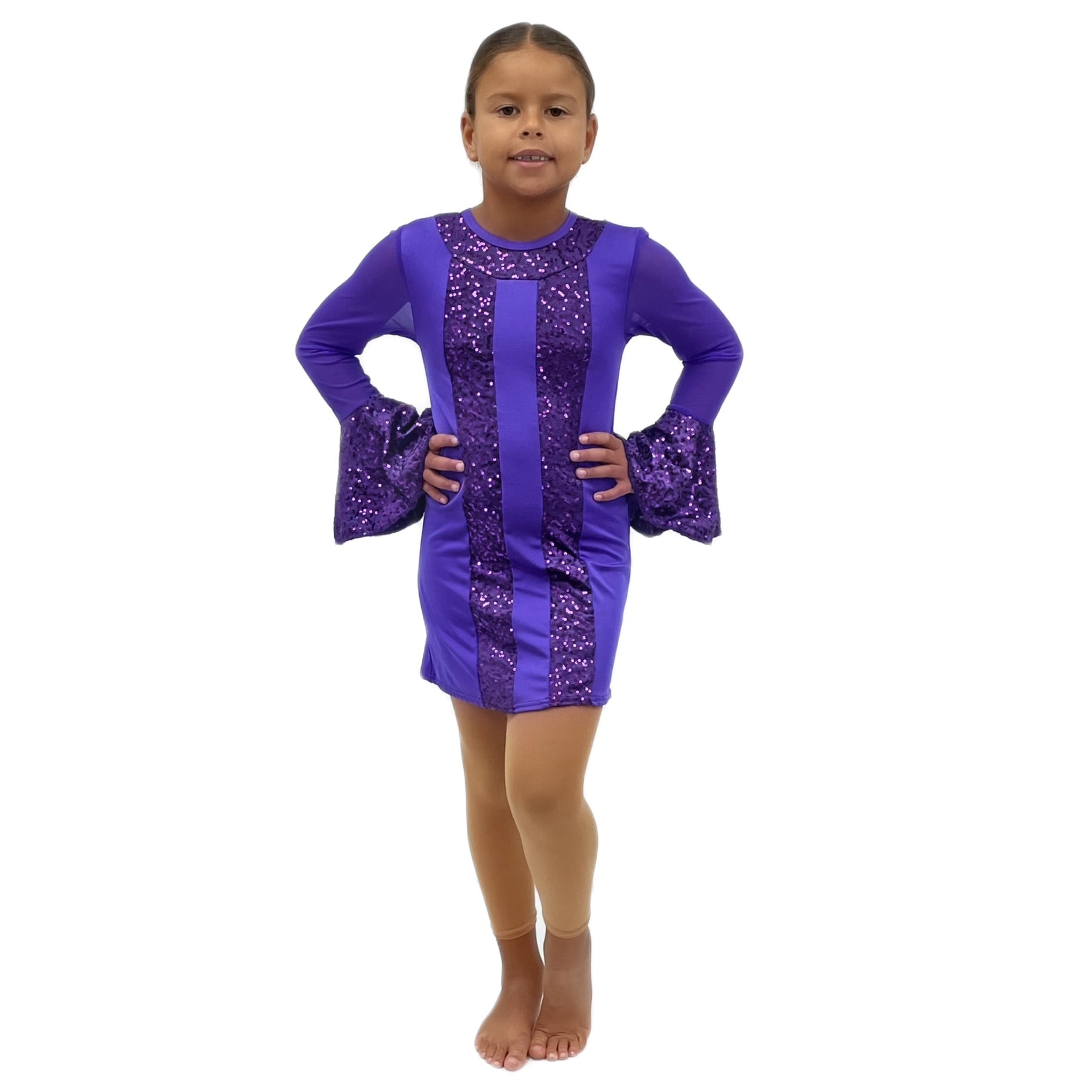Purple Sequin Dress | Razzle Dazzle Nuneaton