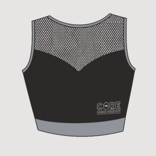 The Core Dance Company Mesh Crop Top - RD9241