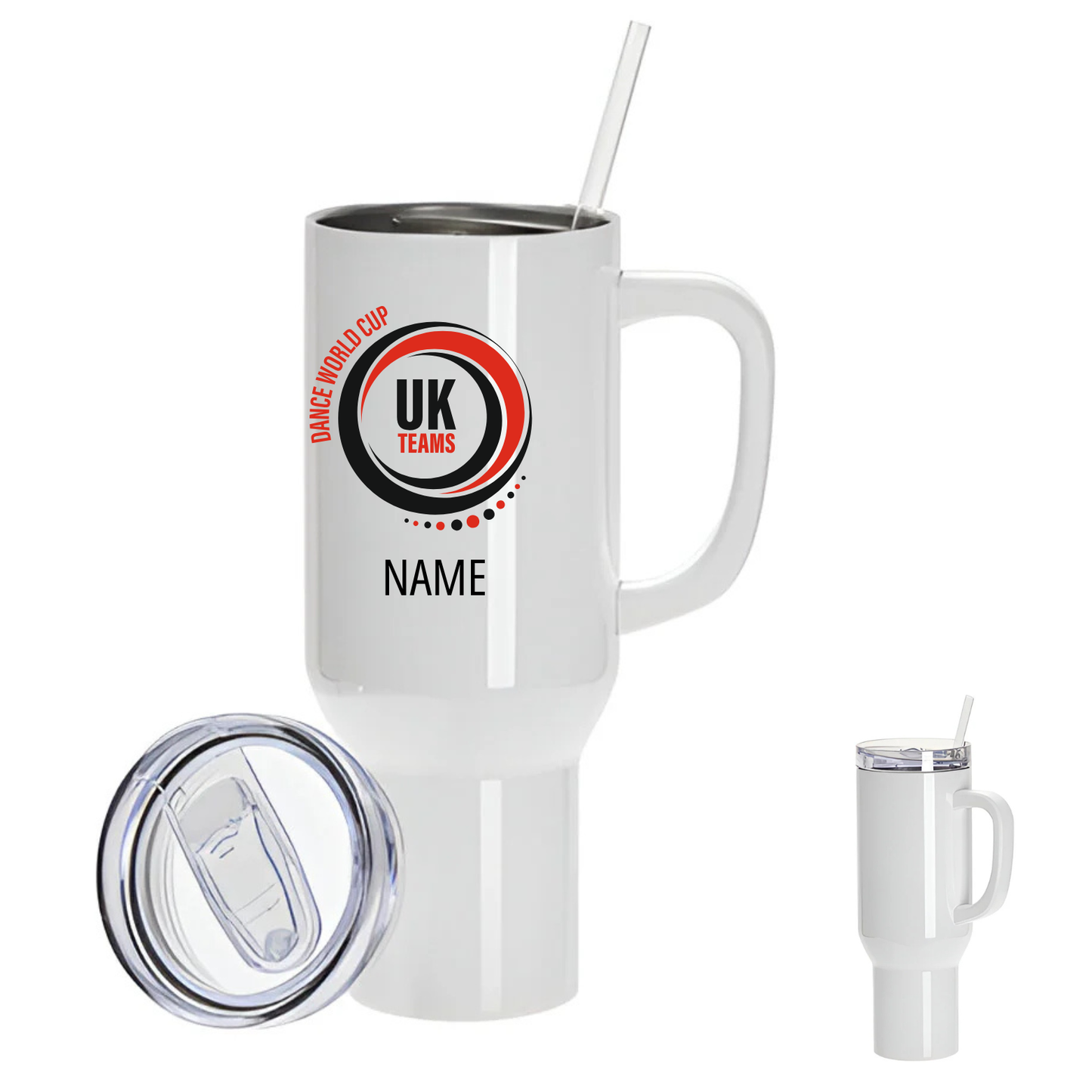 Dance World UK Teams Cup 40oz Tumbler