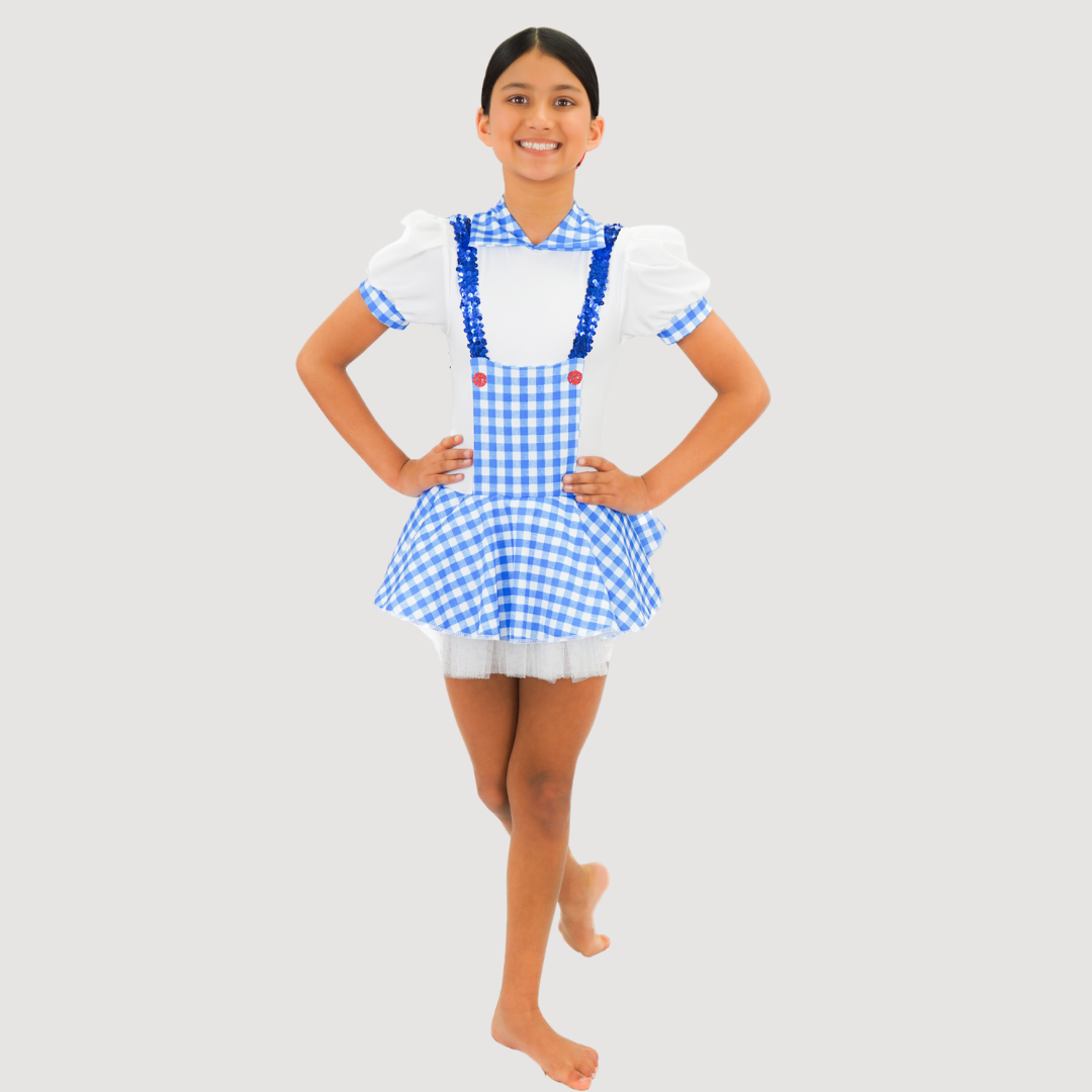 Dorothy' Style Tutu Dress - RD Dance Costumes razzledazzledancecostumes Dorothy' Style Tutu Dress - RD Dance Costumes razzledazzledancecostumes