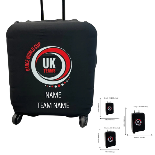 Dance World Cup UK Teams Luggage Cover
