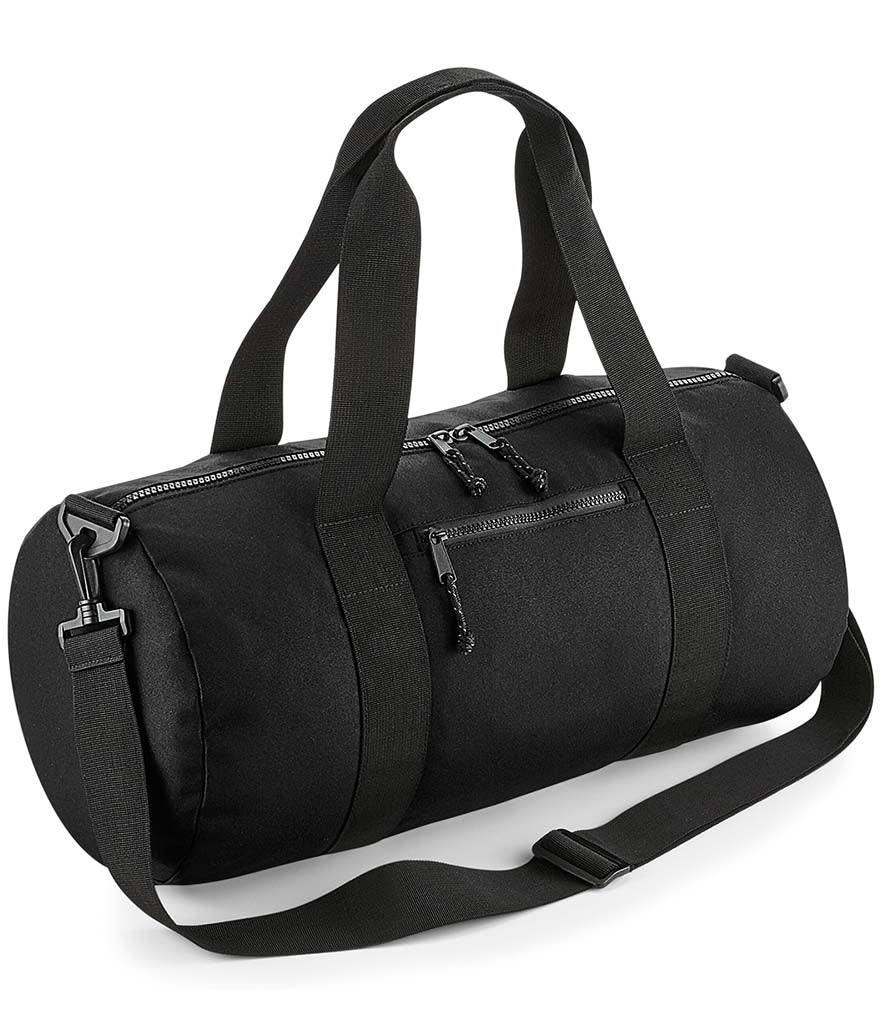The Dance Factory Recycled Barrel Bag (Black) - RDBG284