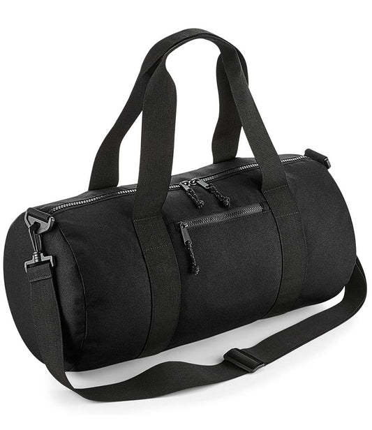 The Dance Factory Recycled Barrel Bag (Black) - RDBG284