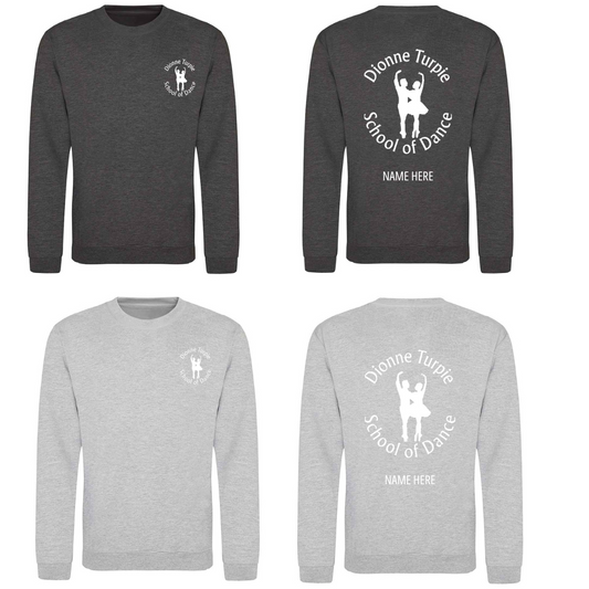 Dionne Turpie Sweatshirt (Charcoal/Heather Grey)- RDJH030