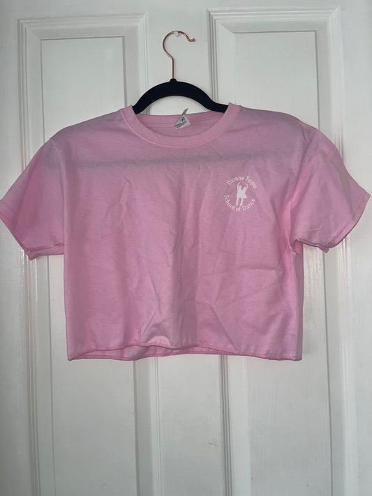 Dionne Turpie Cropped T-Shirt (Light Pink) - RDSS6CR