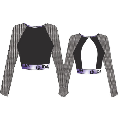 Impulse Dance Academy Crop Top - U1673