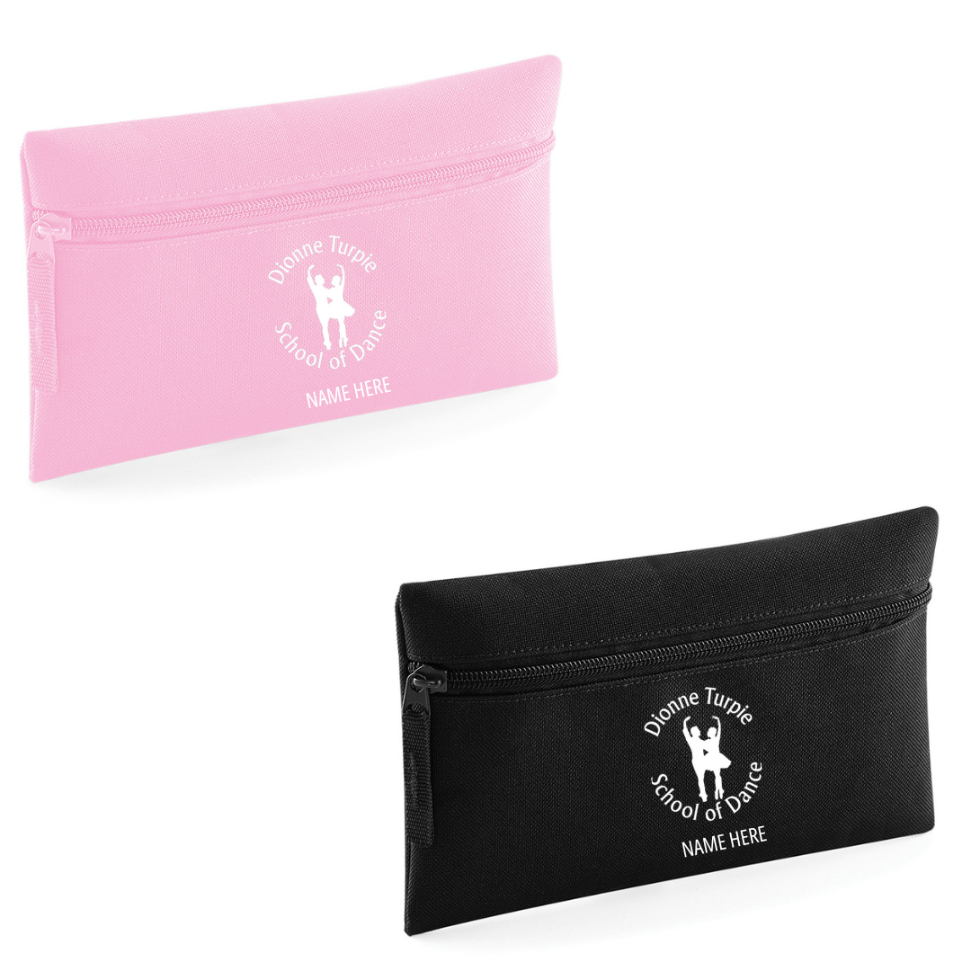 Dionne Turpie Pencil Case (Classic Pink/Black) - RDQD442