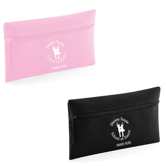 Dionne Turpie Pencil Case (Classic Pink/Black) - RDQD442