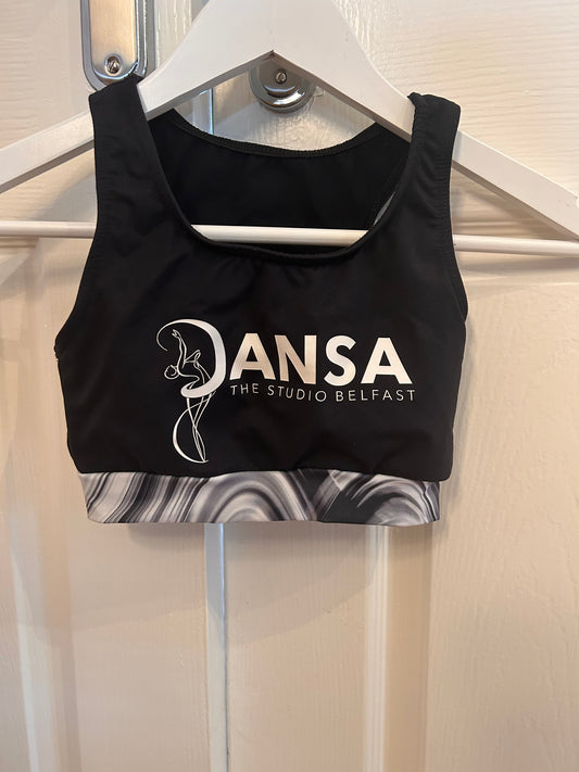 Dansa The Studio Belfast Racer Back Crop Top | Razzle Dazzle Dance Costumes