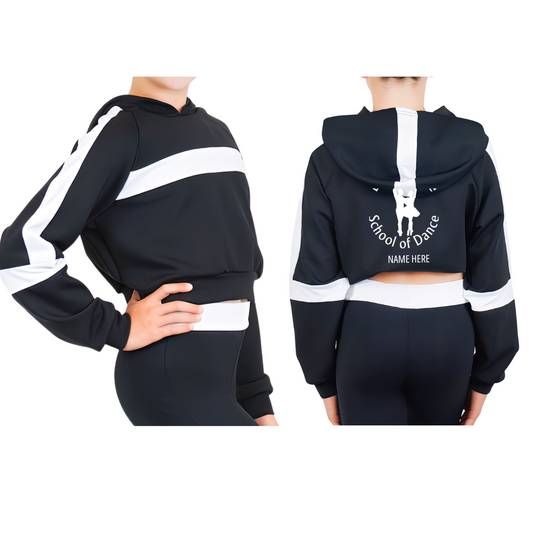 Dionne Turpie Cropped Hoody - U2968C-80