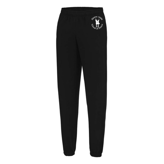 Dionne Turpie Cuffed Jog Pants (Black/Grey Heather) - RDJH072