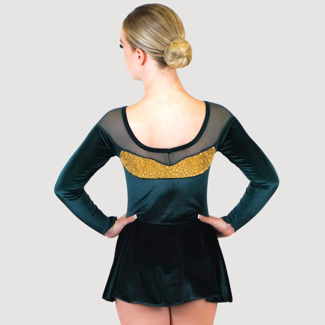 Luck of the Irish' Emerald Green Dress - RD Dance Costumes razzledazzledancecostumes Luck of the Irish' Emerald Green Dress - RD Dance Costumes razzledazzledancecostumes