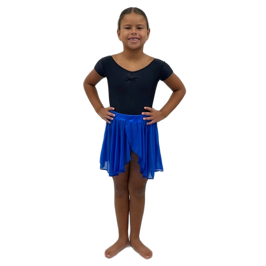 Blue Wrapover Skirt | Razzle Dazzle Dance Costumes