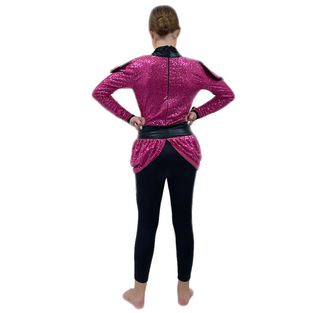 Pink Sequin Top | Razzle Dazzle Dance Costumes