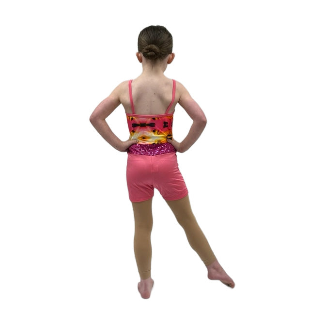 Sunburst Print Unitard | Razzle Dazzle Dance Costumes