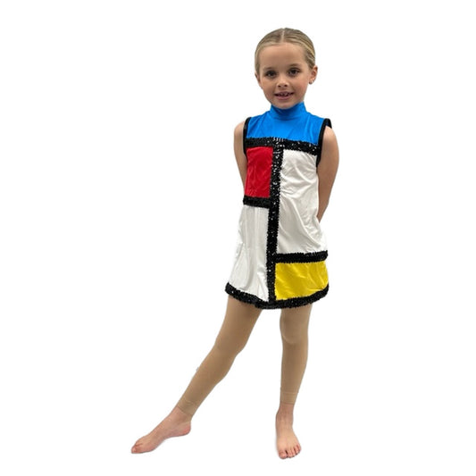 60's Style Panel Dress | Razzle Dazzle Dance Costumes