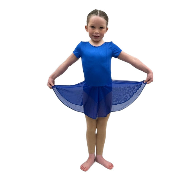 Royal Blue Skirted Leotard | Razzle Dazzle Dance Costumes