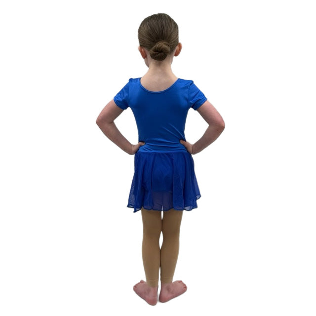 Royal Blue Skirted Leotard | Razzle Dazzle Dance Costumes