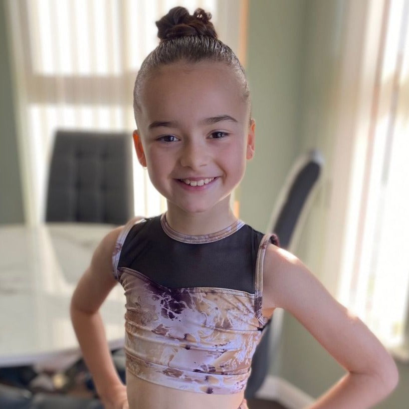 Excel Dance Company Crop Top | Razzle Dazzle Dance Costumes