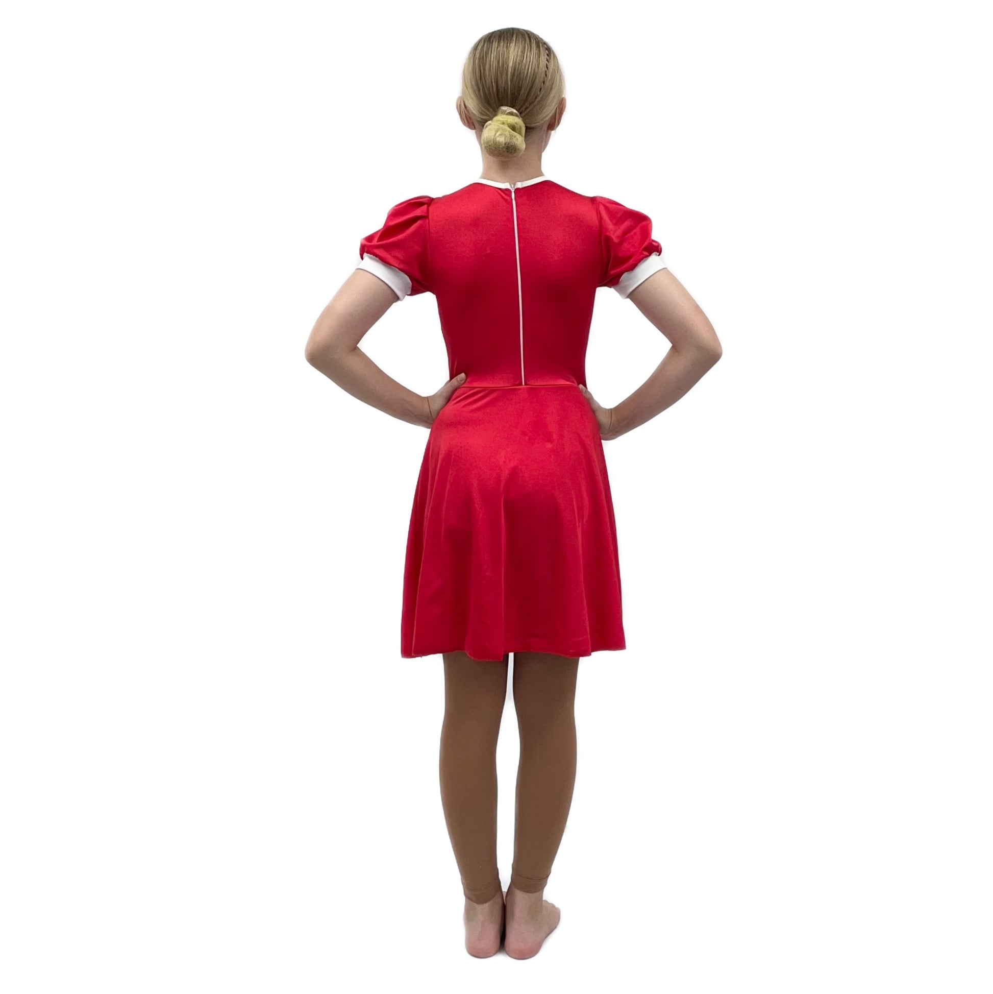Red Annie Style Dress | Razzle Dazzle Dance Costumes Ltd