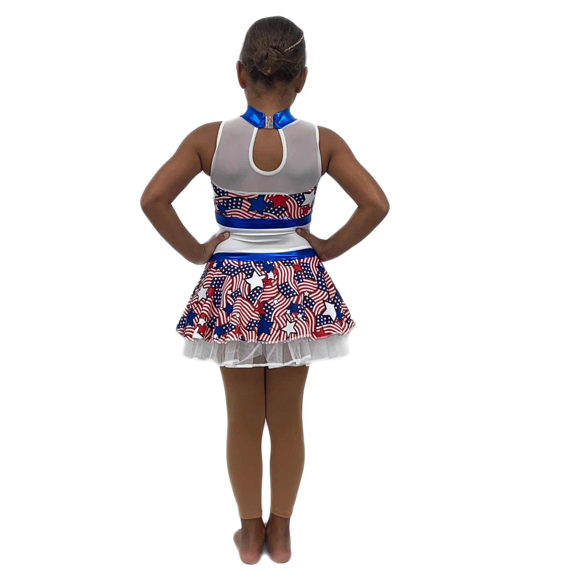 USA Flag Tutu Dress | Razzle Dazzle Dance Costumes