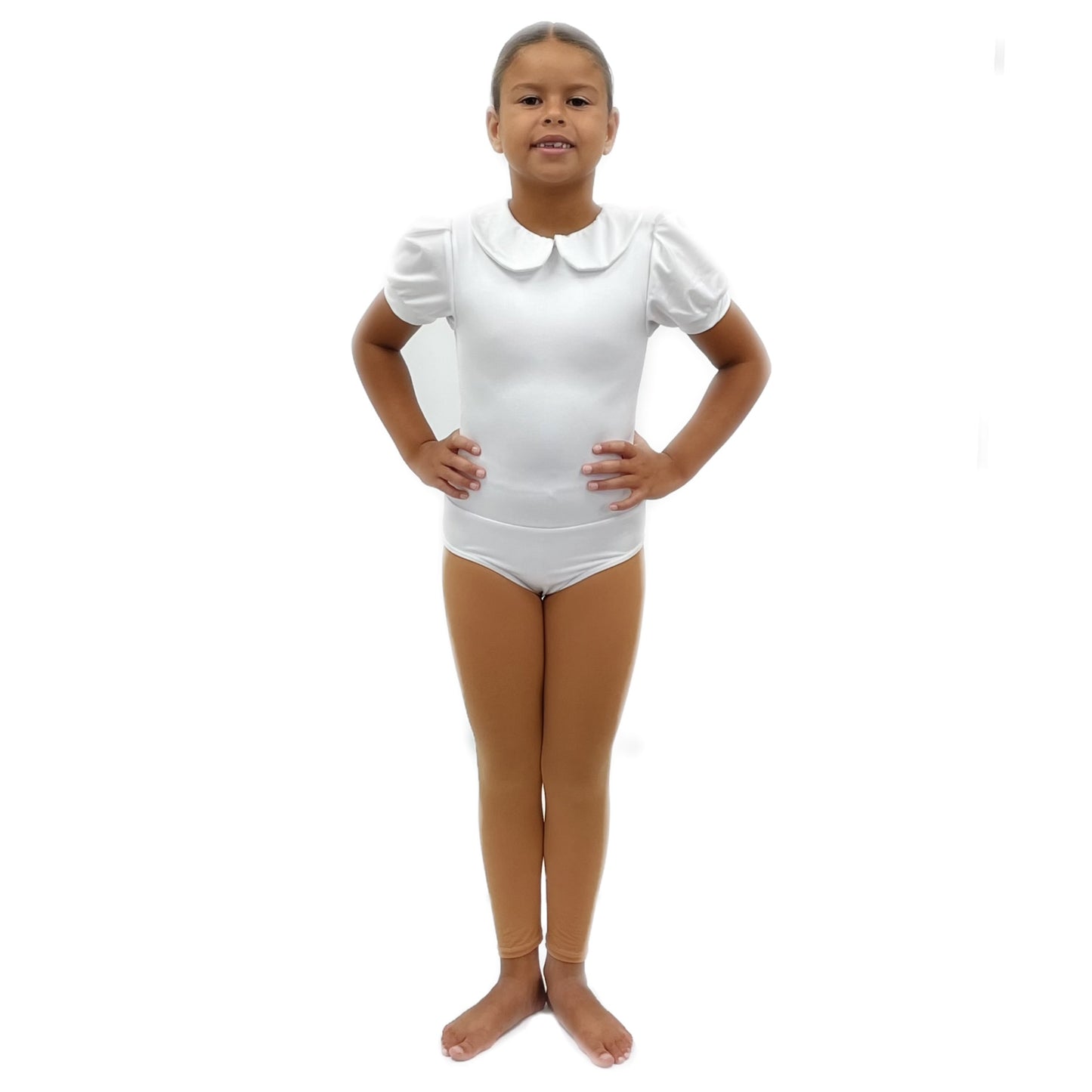 White Character Leotard | Razzle Dazzle Dance Costumes